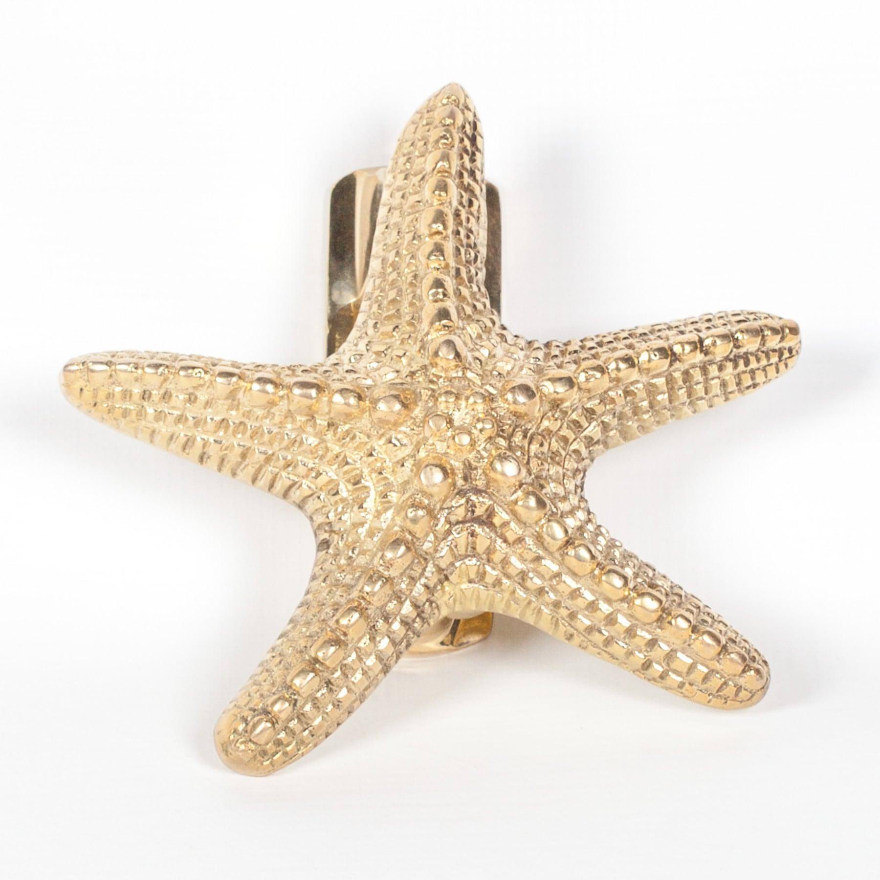 Brass Starfish Door Knocker - House of Altair