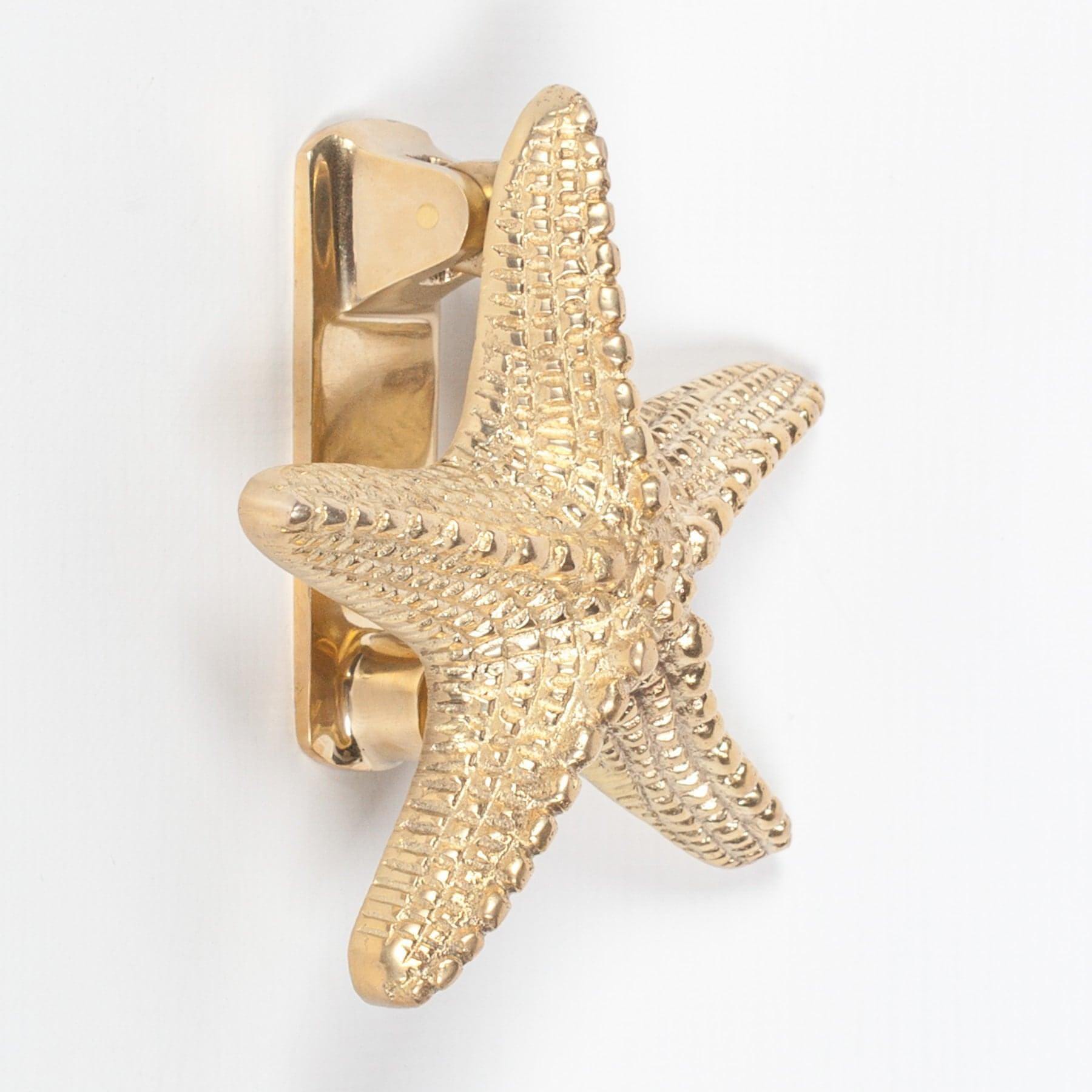 Brass Starfish Door Knocker - House of Altair