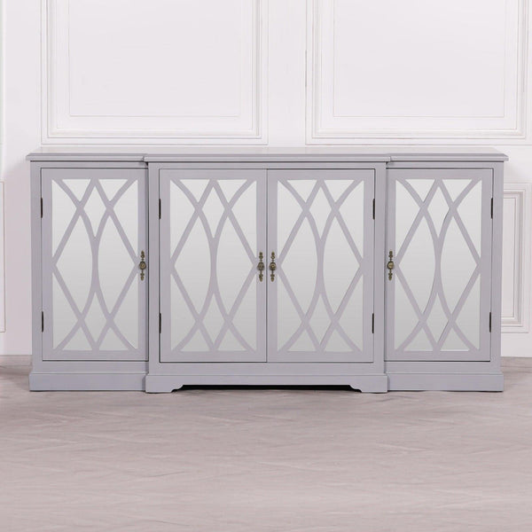 Breakfont Grey Mirror Front Sideboard - House of Altair