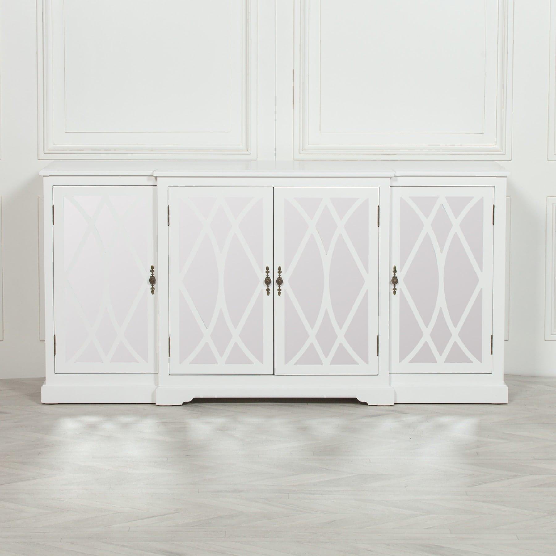 Breakfont White Mirror Front Sideboard - House of Altair