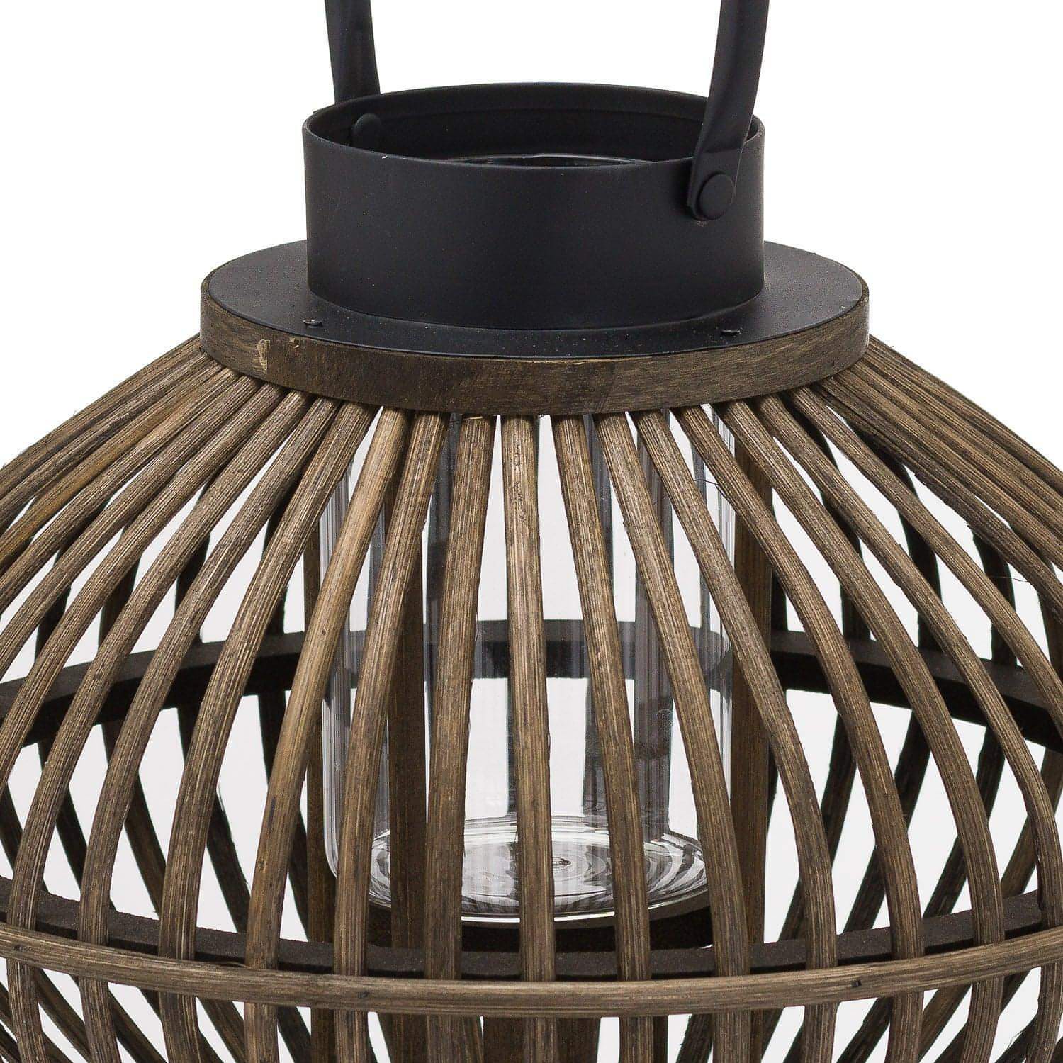 Brown Bamboo Style Lantern - House of Altair