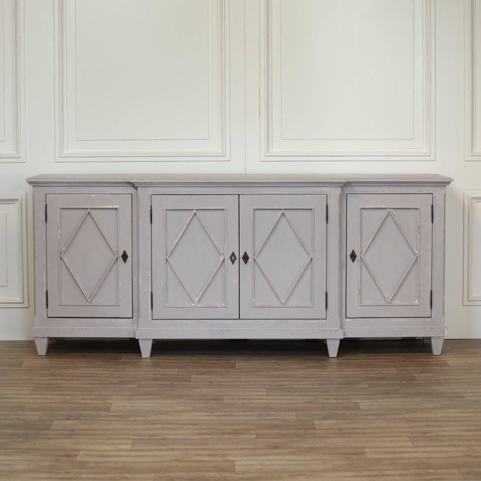 Classical Distressed Sideboard 206cm - House of Altair