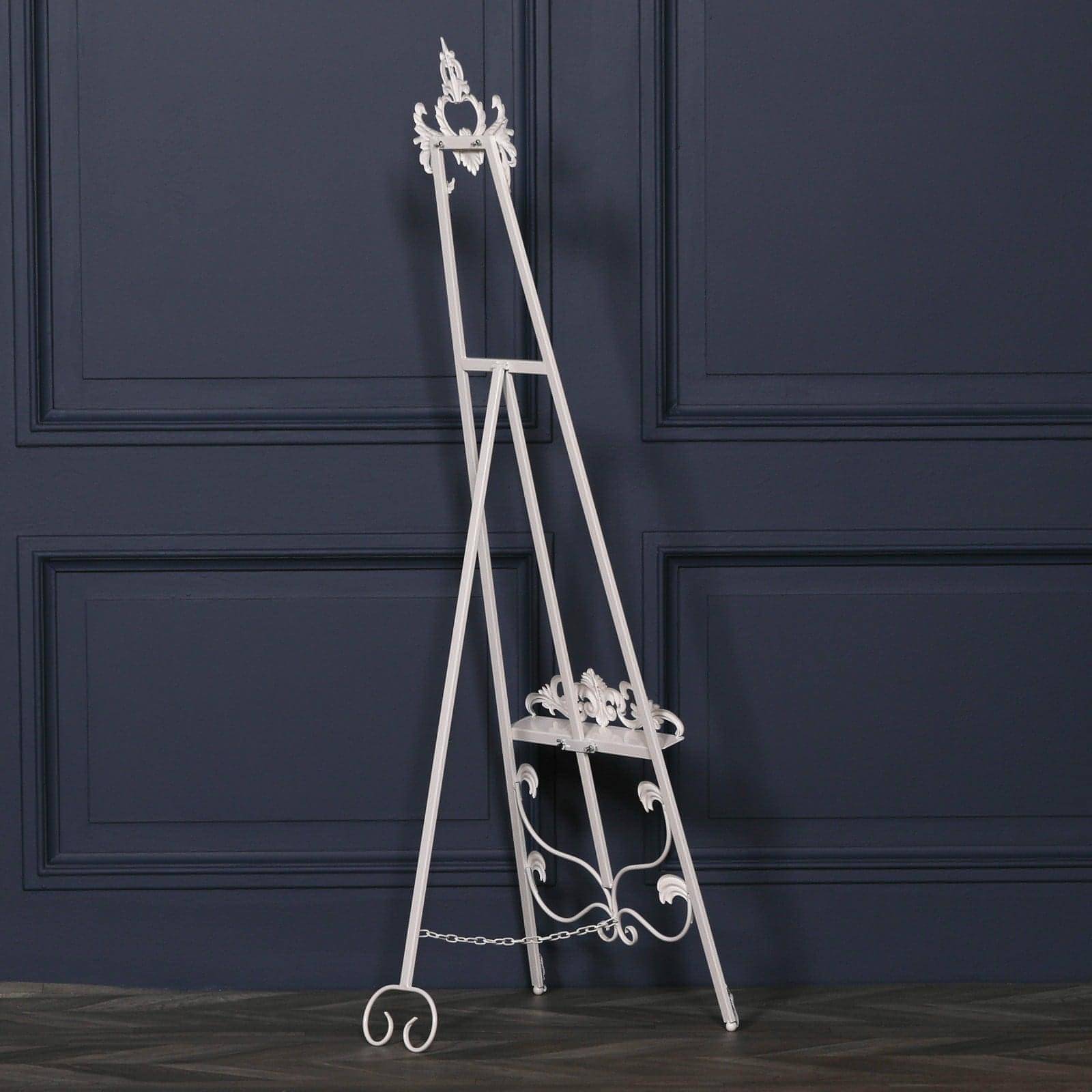 Cream Metal Easel - House of Altair