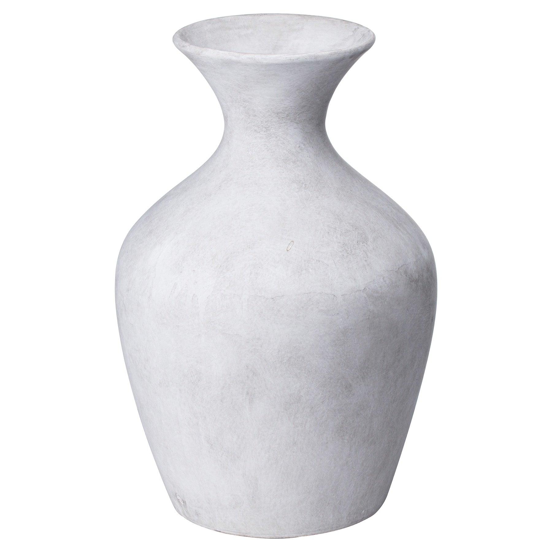 Darcy Ellipse Stone Vase - House of Altair