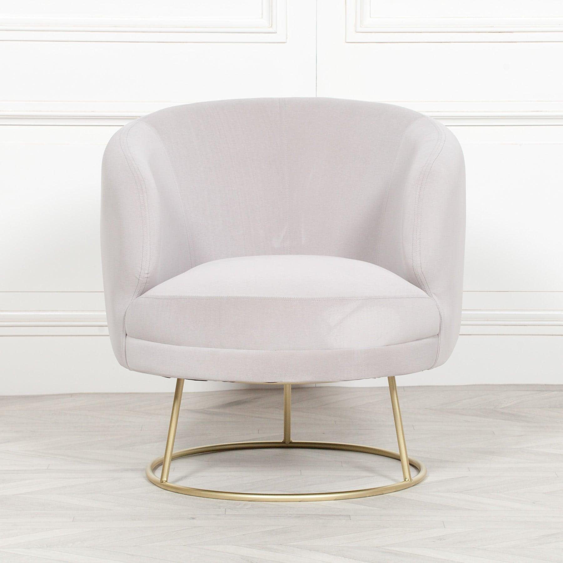 Deco Grey Armchair - House of Altair