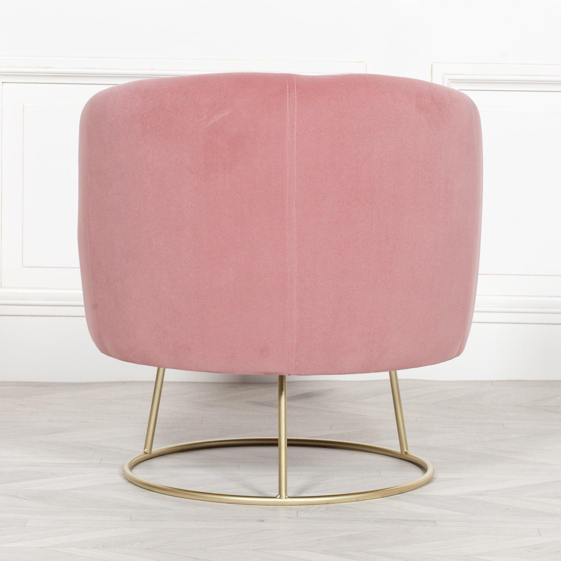 Deco Pink Armchair - House of Altair