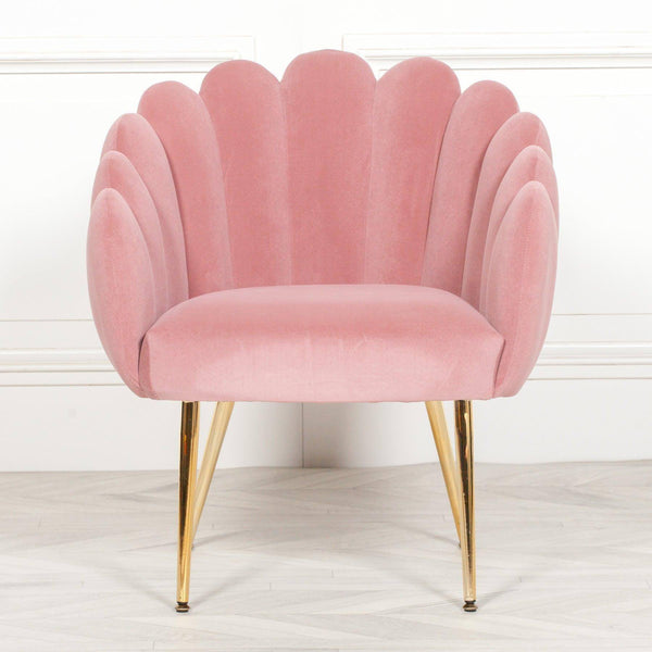 Deco Pink Dining / Bedroom Chair - House of Altair
