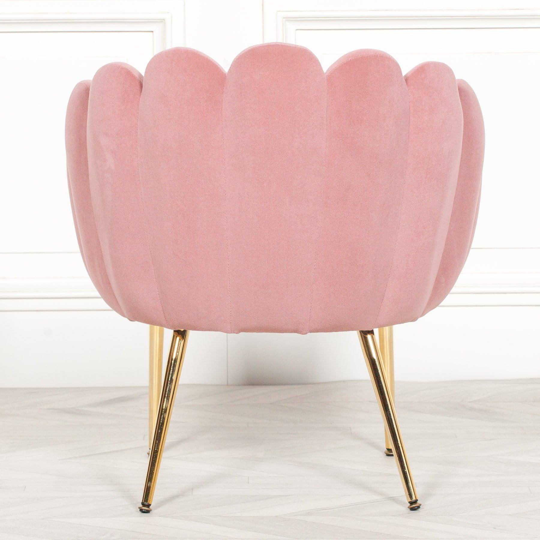 Deco Pink Dining / Bedroom Chair - House of Altair