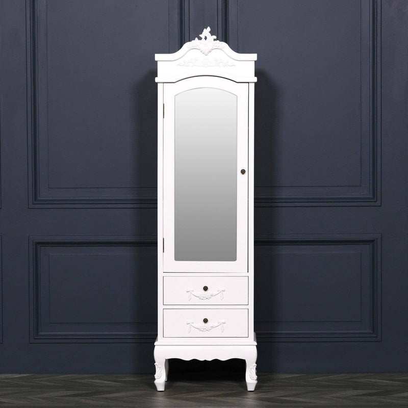 French White Armoire with Drawers House of Altair