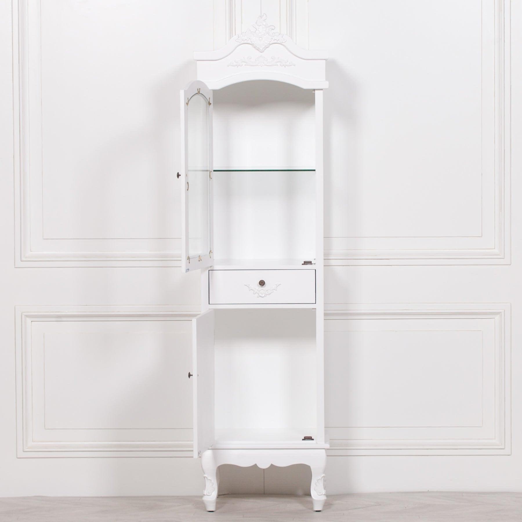 French White Display Cabinet - House of Altair