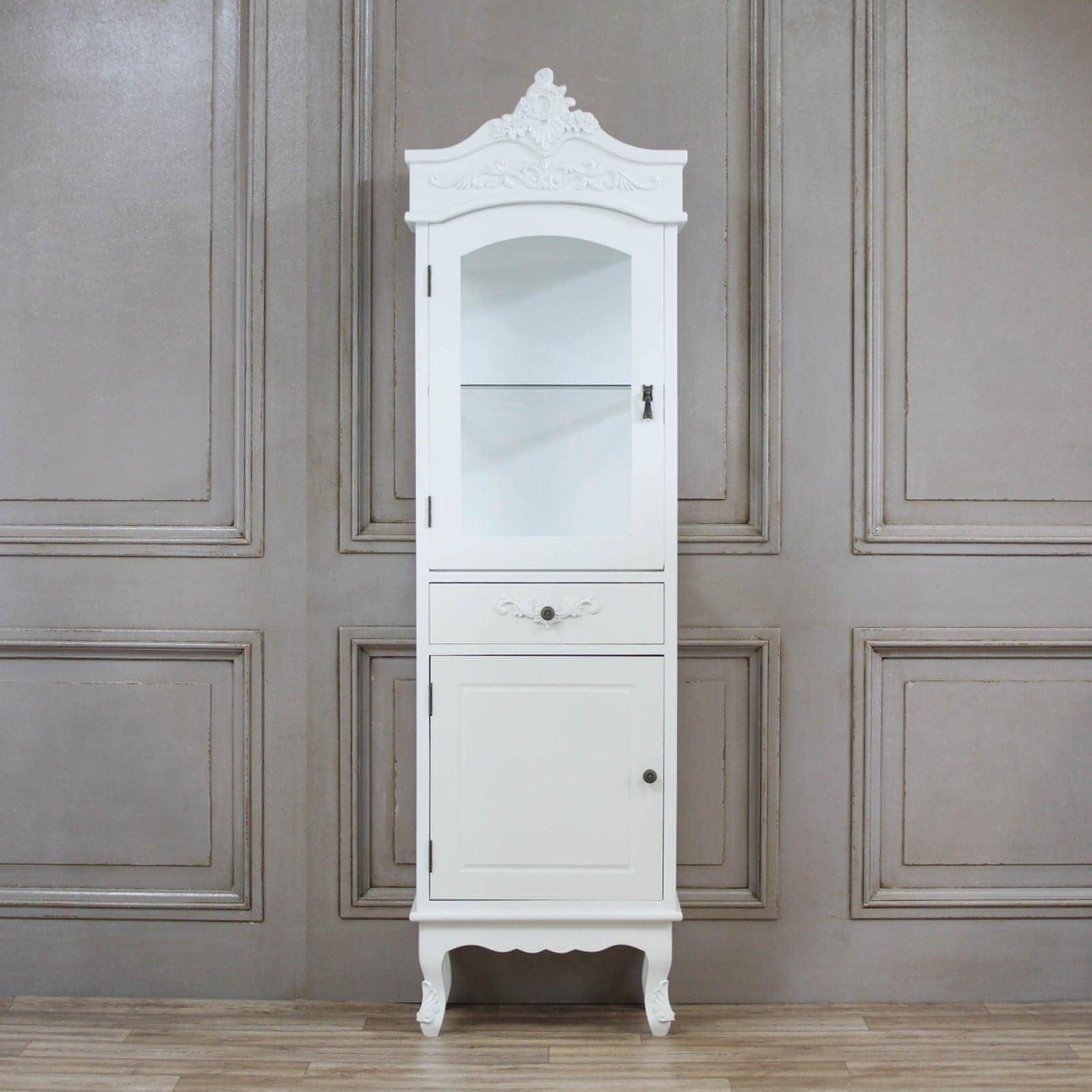 French White Display Cabinet - House of Altair