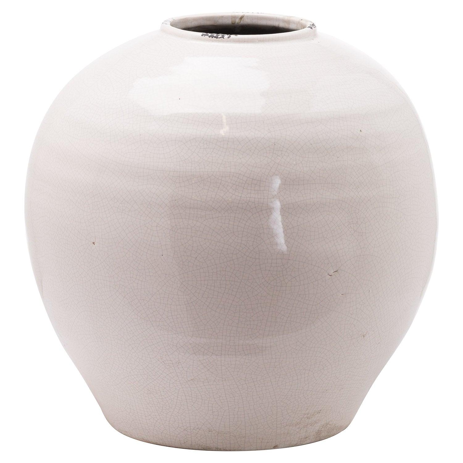 Garda Glazed Large Regola Vase - House of Altair