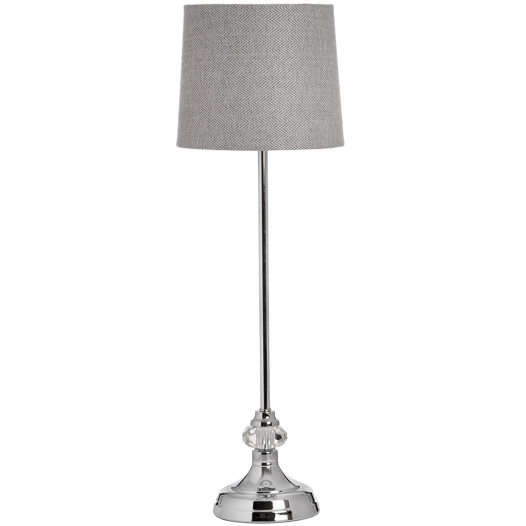 Genoa Chrome Table Lamp - House of Altair