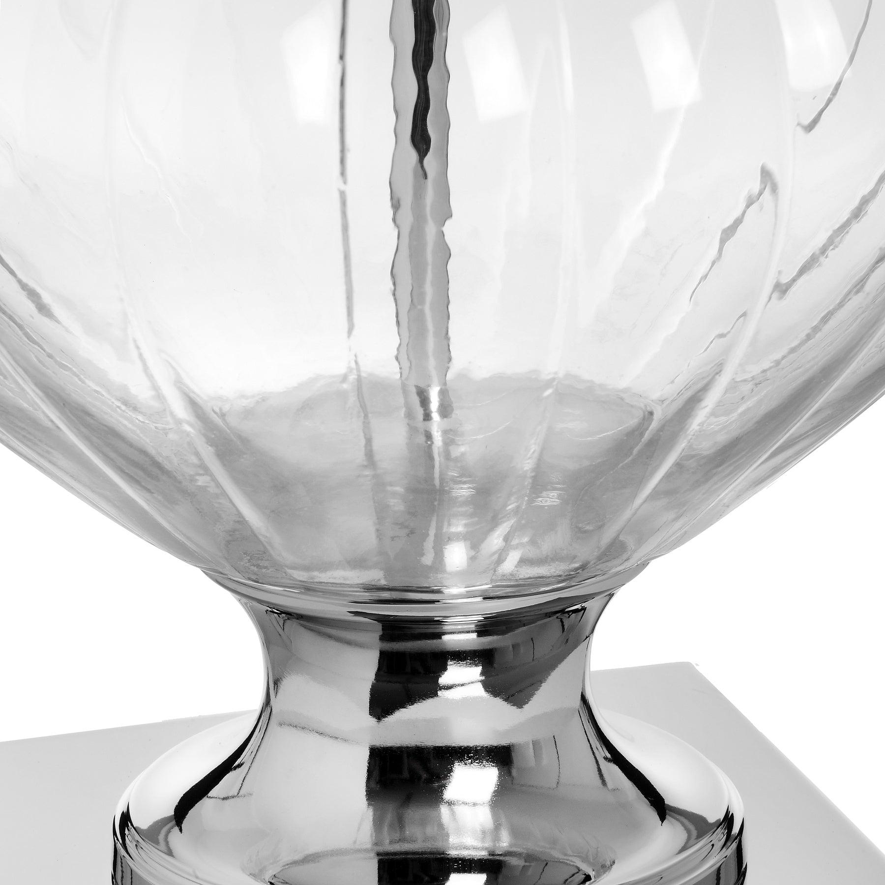 Verona Glass Table Lamp - House of Altair