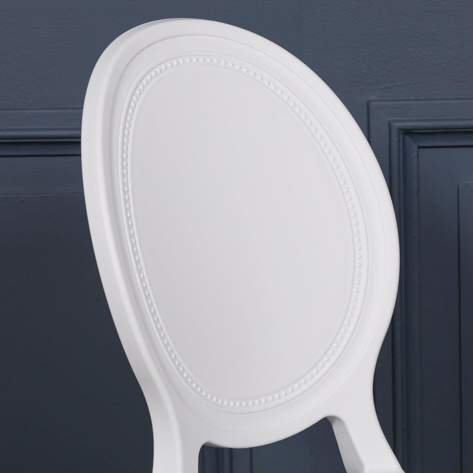 White Louis Chair - House of Altair